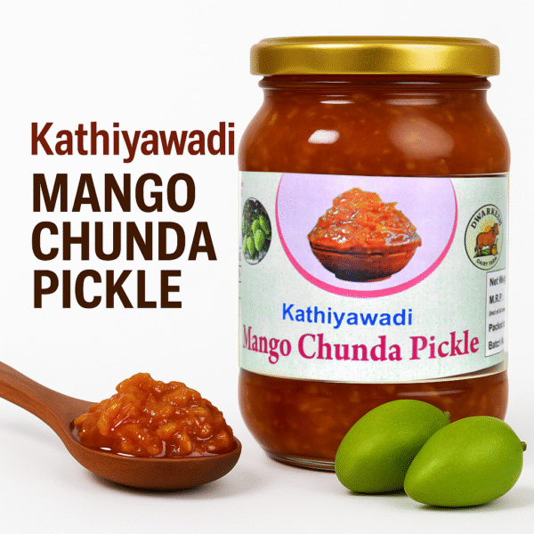 Kathiyawadi Mango Chunda – Traditional Sweet & Spicy Pickle 650 Gram