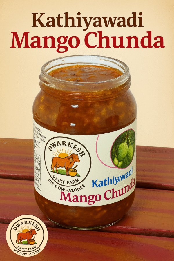 Kathiyawadi Mango Chunda – Traditional Sweet & Spicy Pickle 650 Gram - Image 2